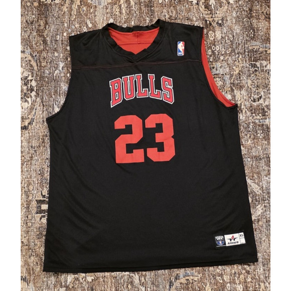 Michael Jordan Bulls #23 Alleson Athletic Men’s XL Reversible Basketball Tank - Picture 1 of 5